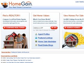 Southern California real estate with HomeGain