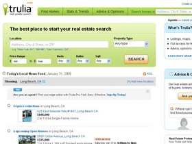 Southern California real estate with Trulia